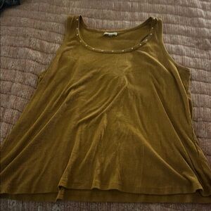 Women's Mustard Tank Top